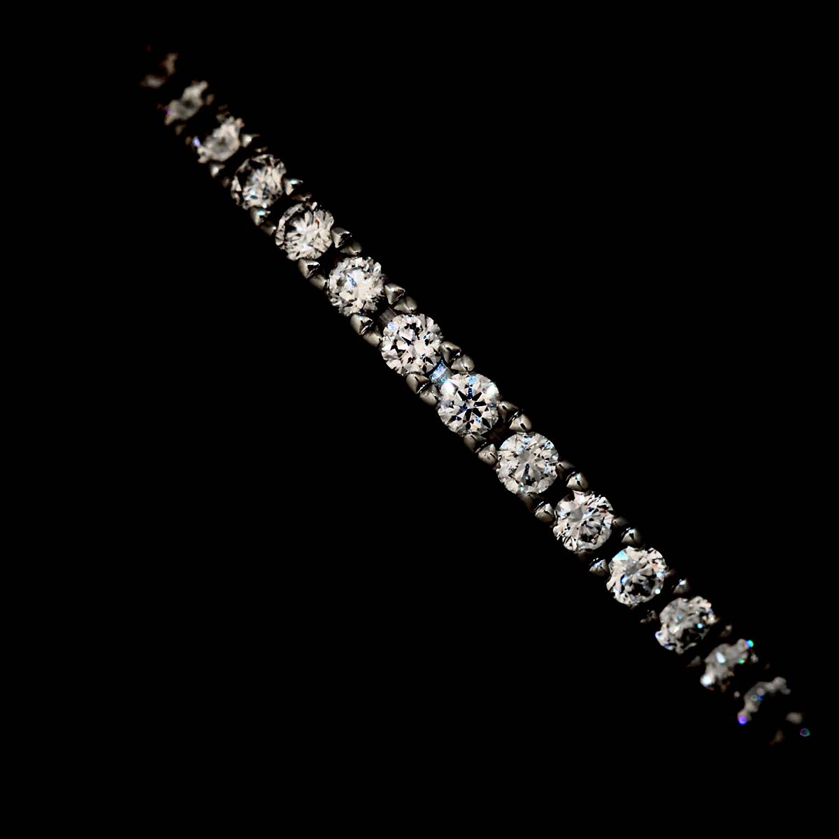 Metro Full Diamond Ring Platinum size4(US)