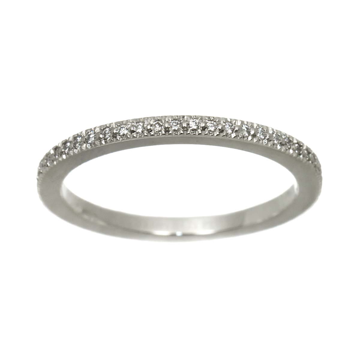 Full Diamond Ring Pt Platinum Size4.5(US)