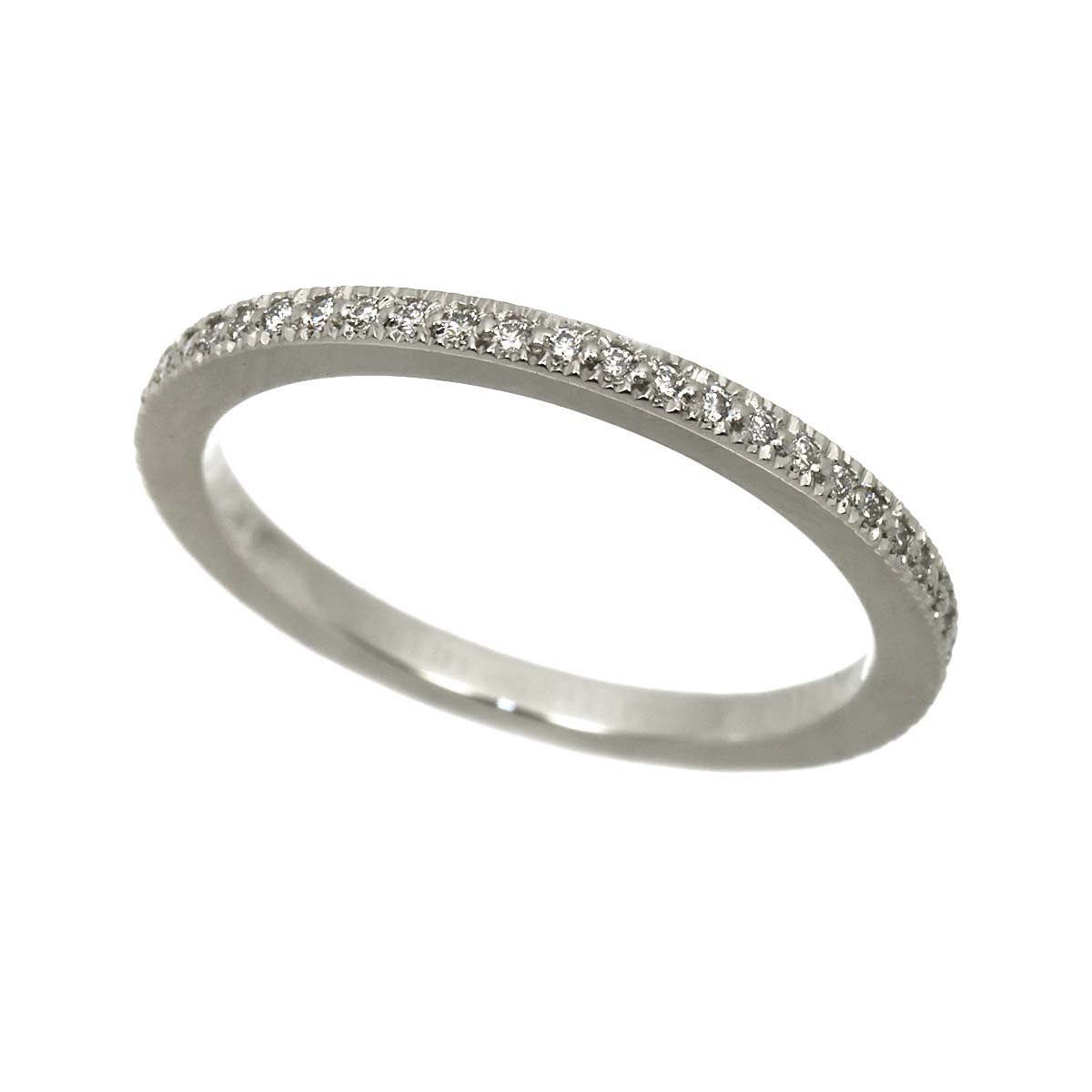 Full Diamond Ring Pt Platinum Size4.5(US)