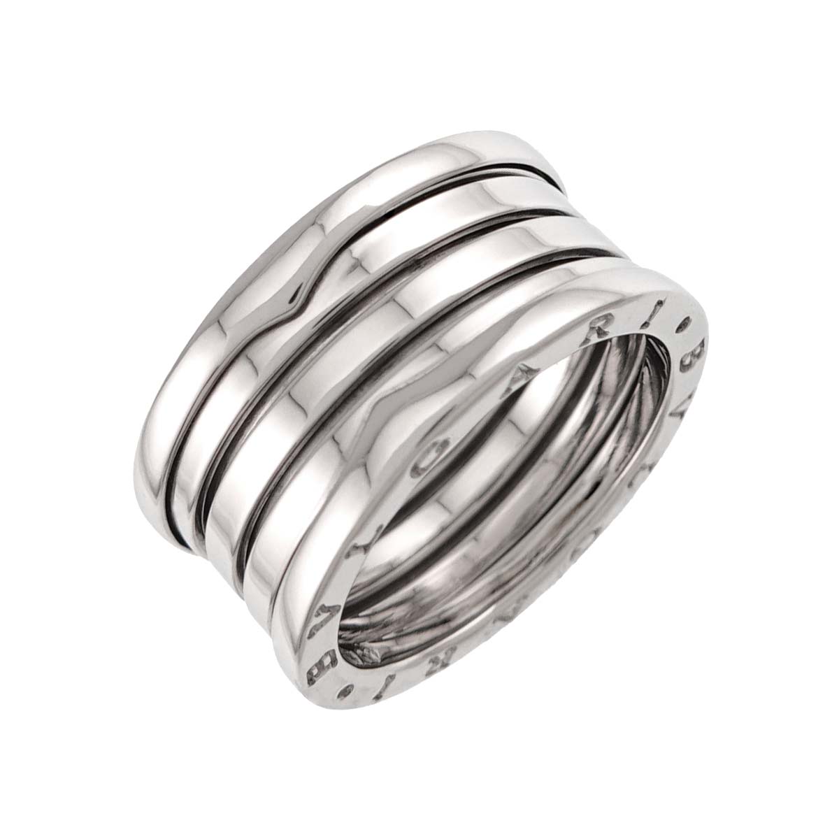 B-ZERO1 4Band Ring 18K White Gold 750 Size59 8.25(US)