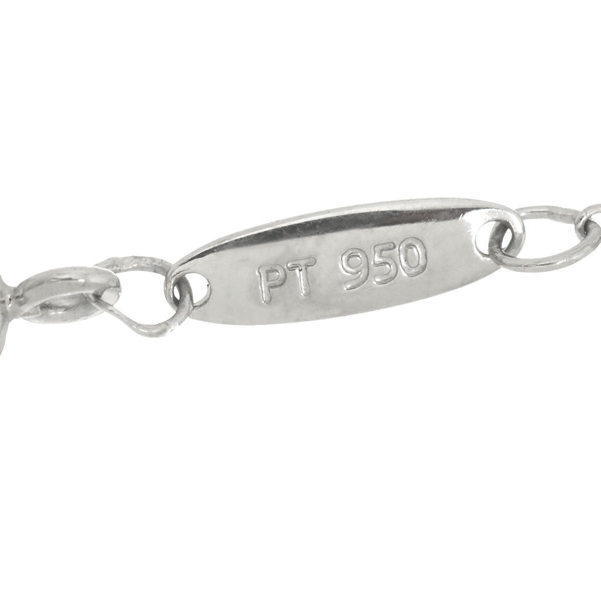 Bean Necklace Platinum