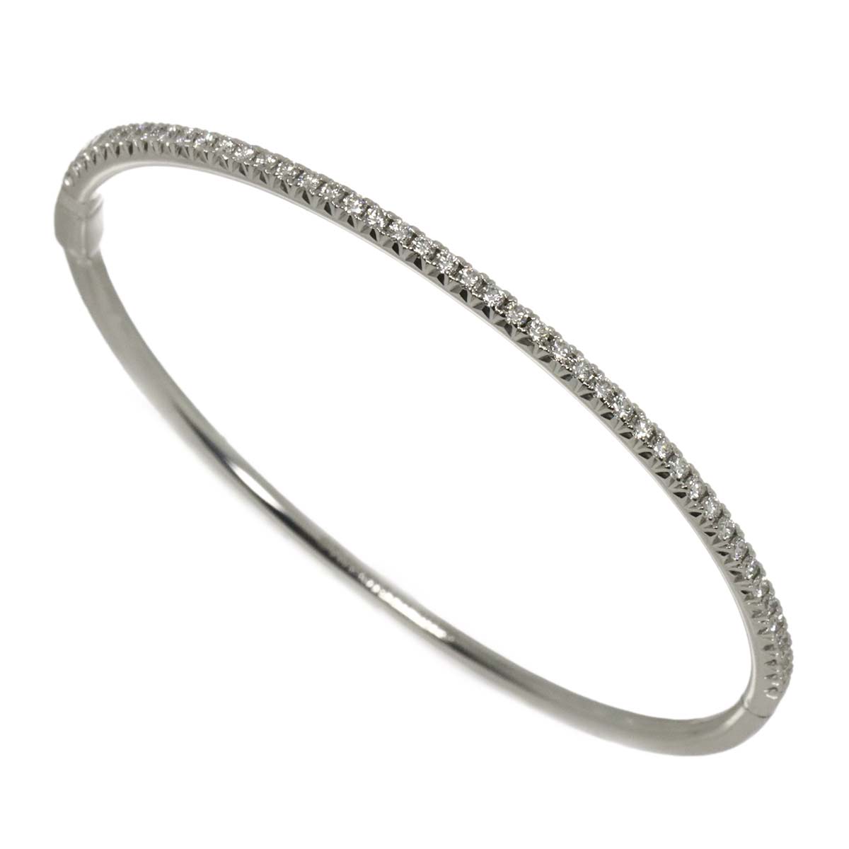 Metro Diamond Bracelet 18K White Gold 750
