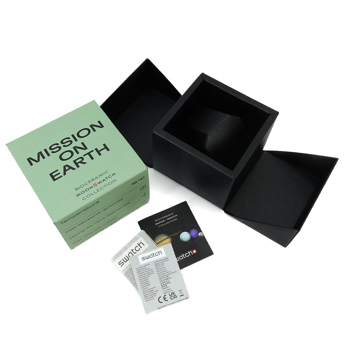 BIOCERAMIC MOONSWATCH MISSION ON EARTH SO33G100 Quartz