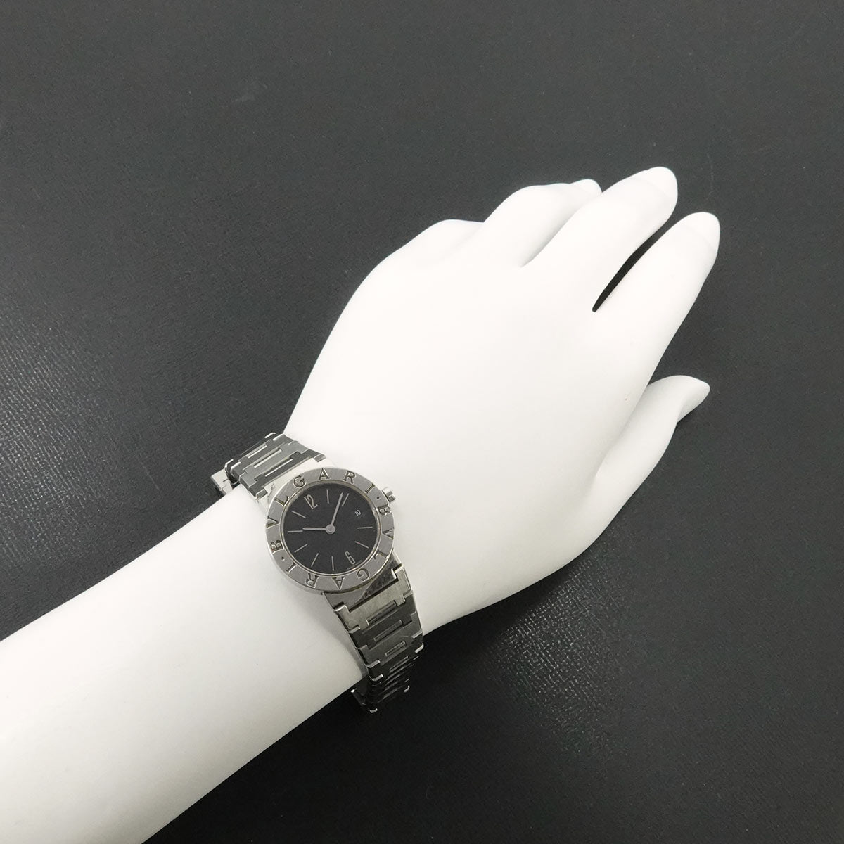 BVLGARIBVLGARI BB26SSD Date Quartz Black Dial Ladies Watch
