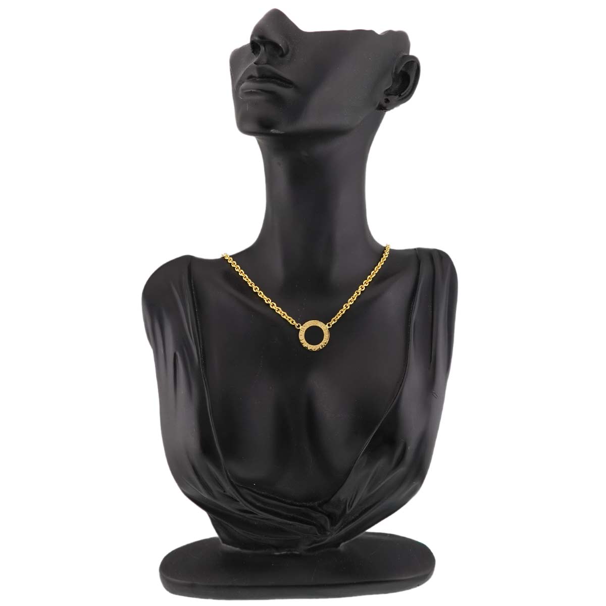 BVLGARI BVLGARI Onyx Necklace 18K YG 750
