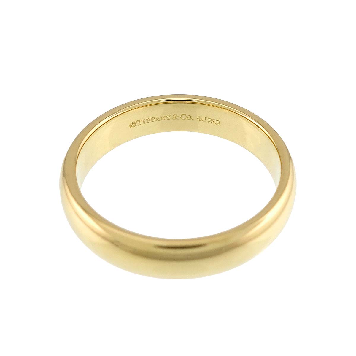 Forever Band Ring 18K Yellow Gold 750 Size8.25-8.75(US)