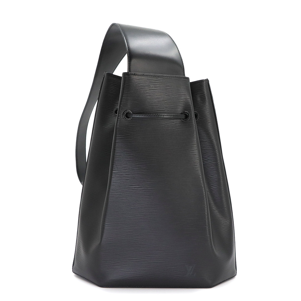 Epi Sac a Dos Shoulder Bag Leather Noir Black M80153