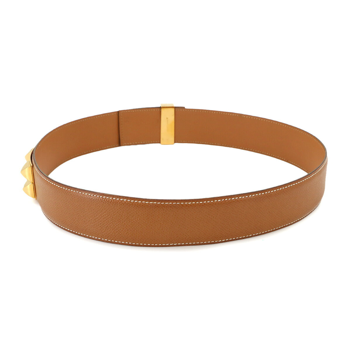 Collier de Chien Medor Belt Couchevel Epsom Gold 75