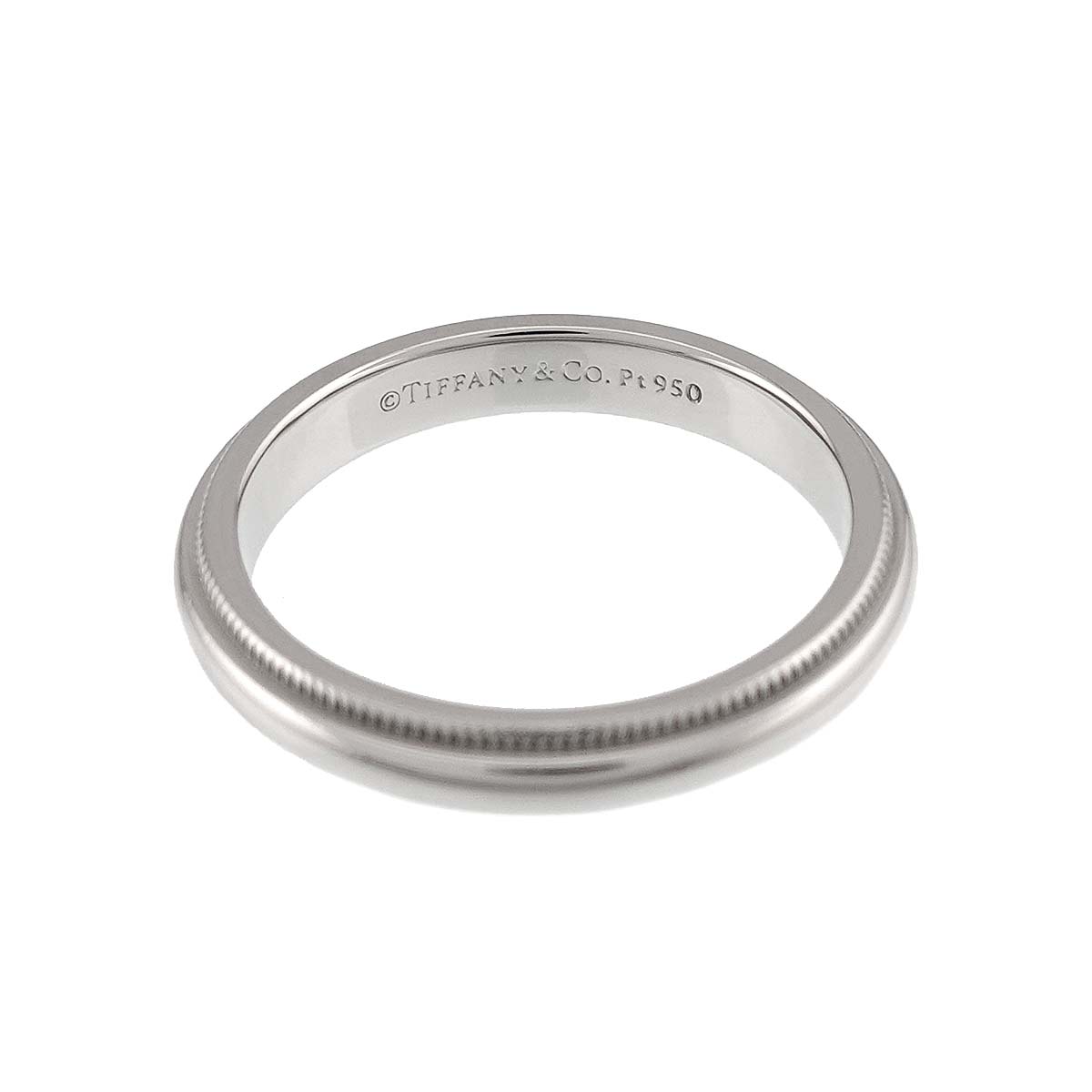 Milgrain Band Ring Platinum size5.5-5.75(US)
