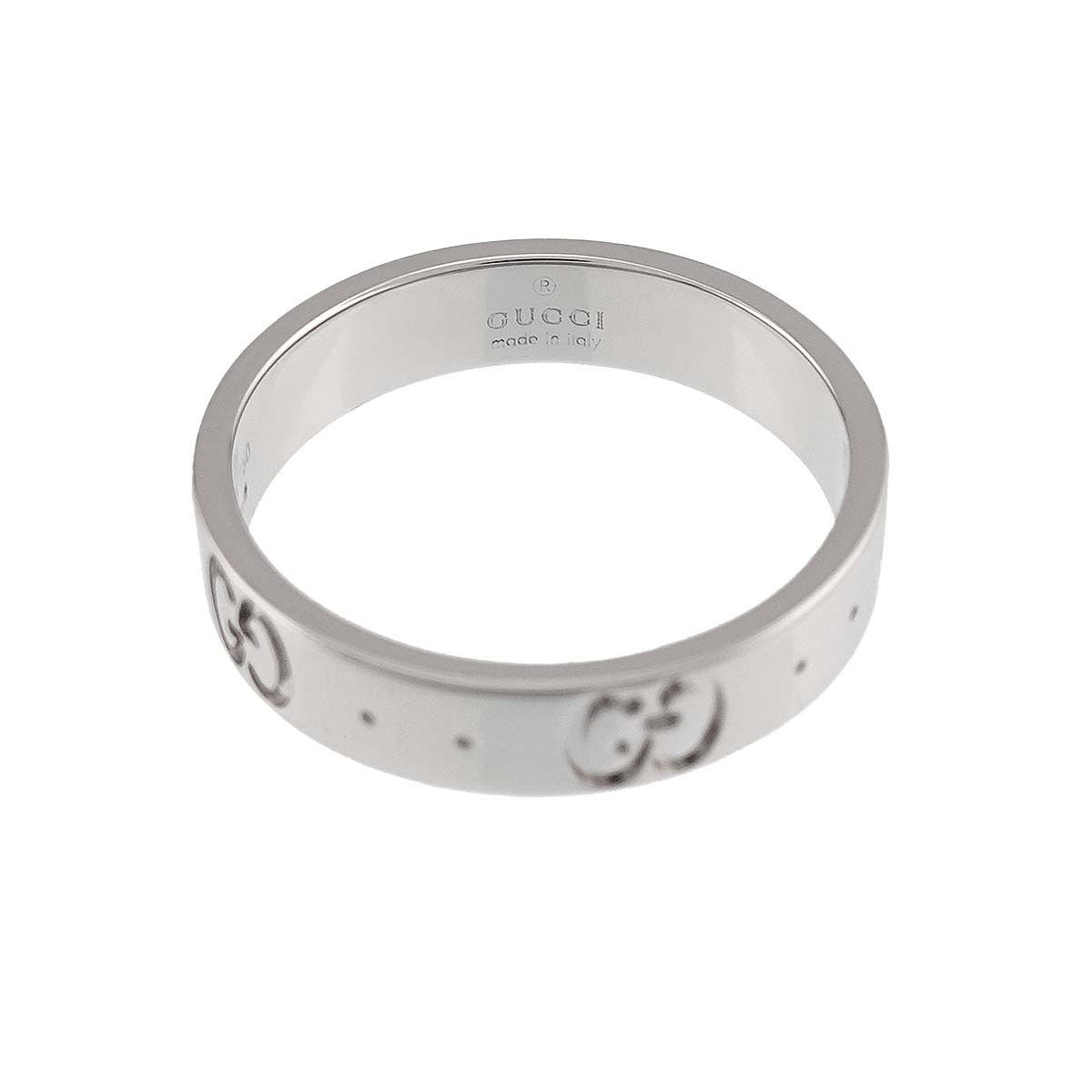 Icon Ring 18K WG White Gold 750 Size10 5-5.25(US)