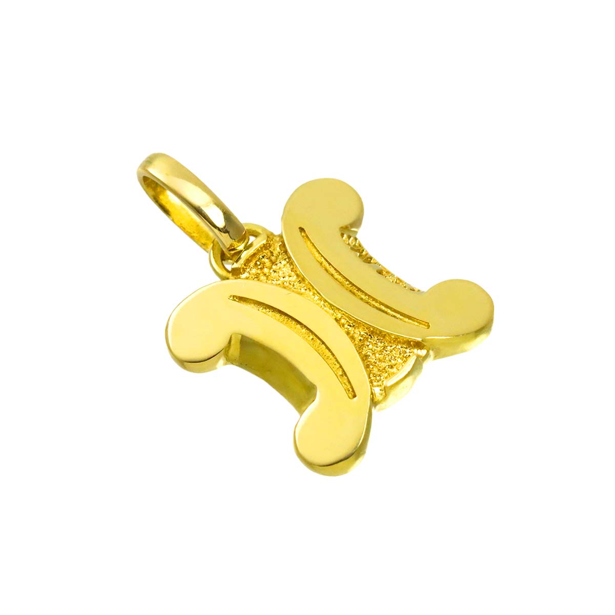 Macadam Pendant Top K18 Yellow Gold 750