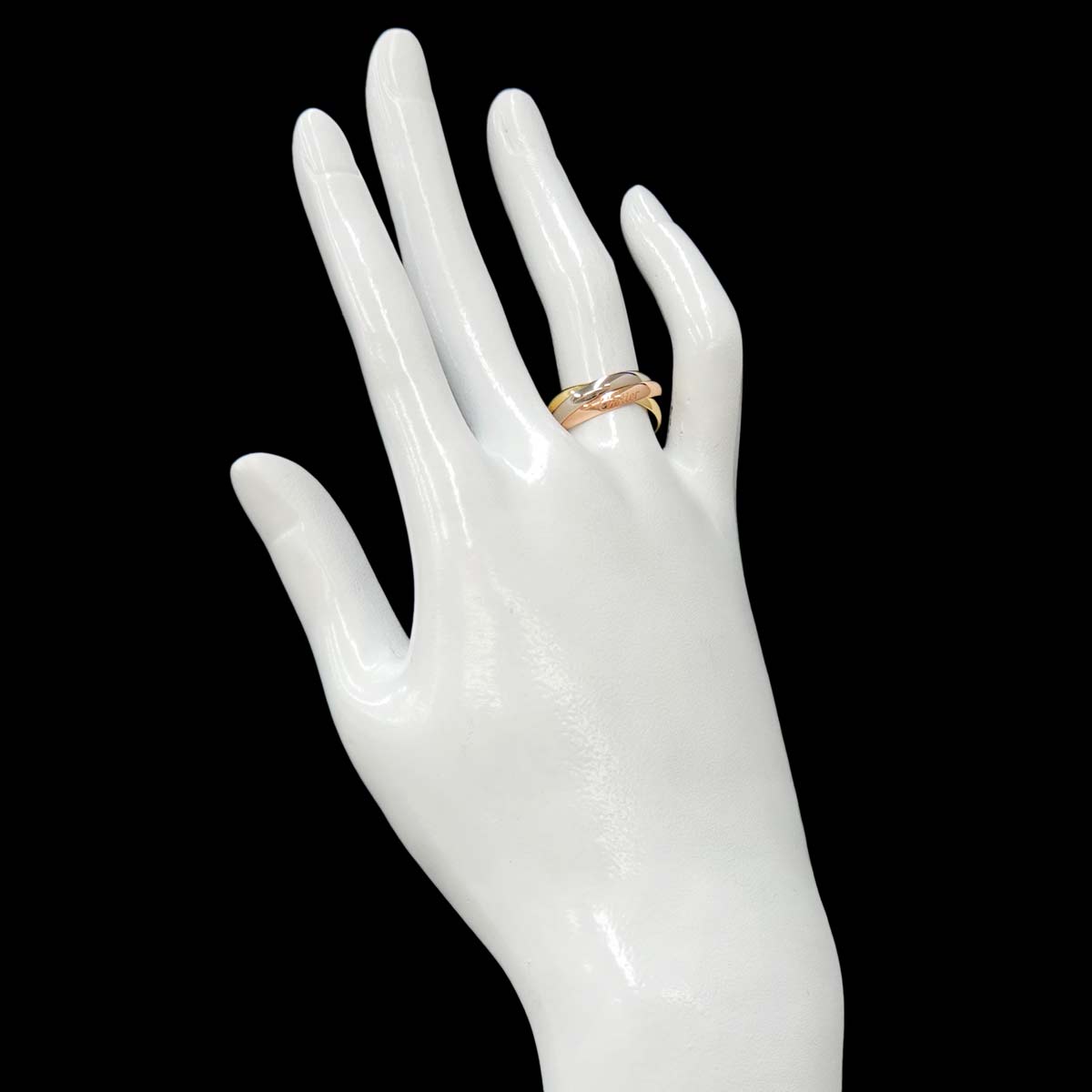 Trinity SM Ring 18K YG WG PG 750 Size52 6(US)