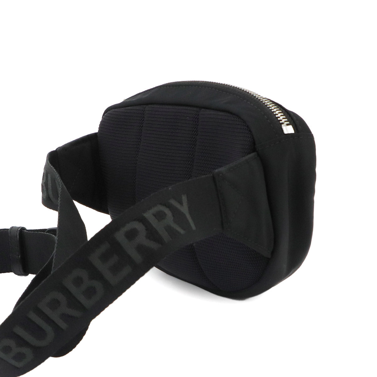 BURBERRY CANNON Crossbody Bag Nylon Black 8052887 Purse