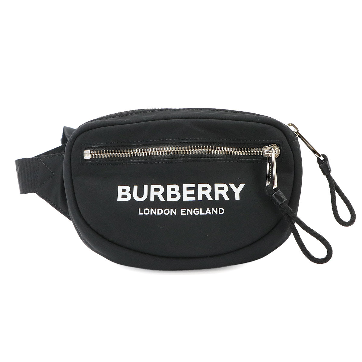 BURBERRY CANNON Crossbody Bag Nylon Black 8052887 Purse
