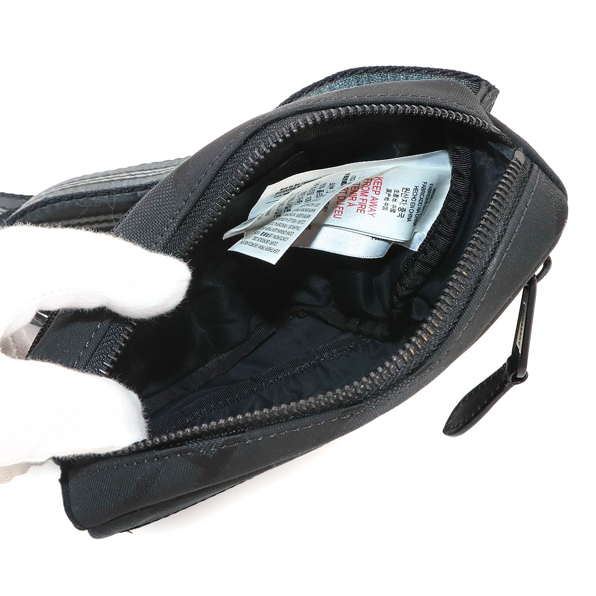 Crossbody Bag Polyester Black 8032395 Logos Purse
