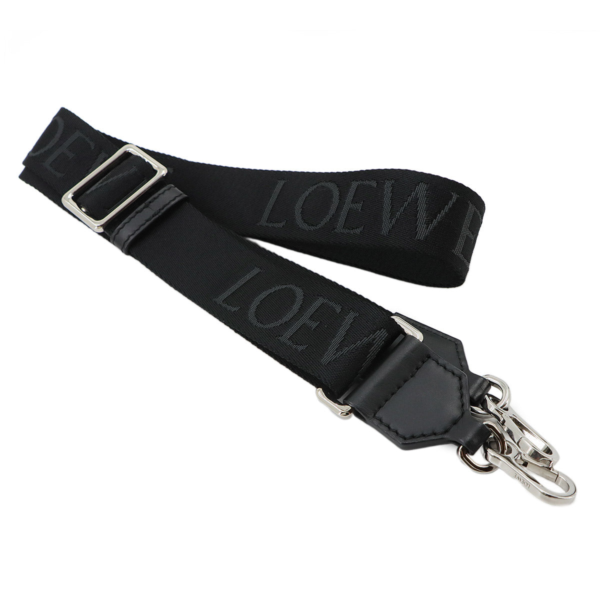 Mini Crossbody Camera Bag Hand Shoulder Bag Leather Black Anagram