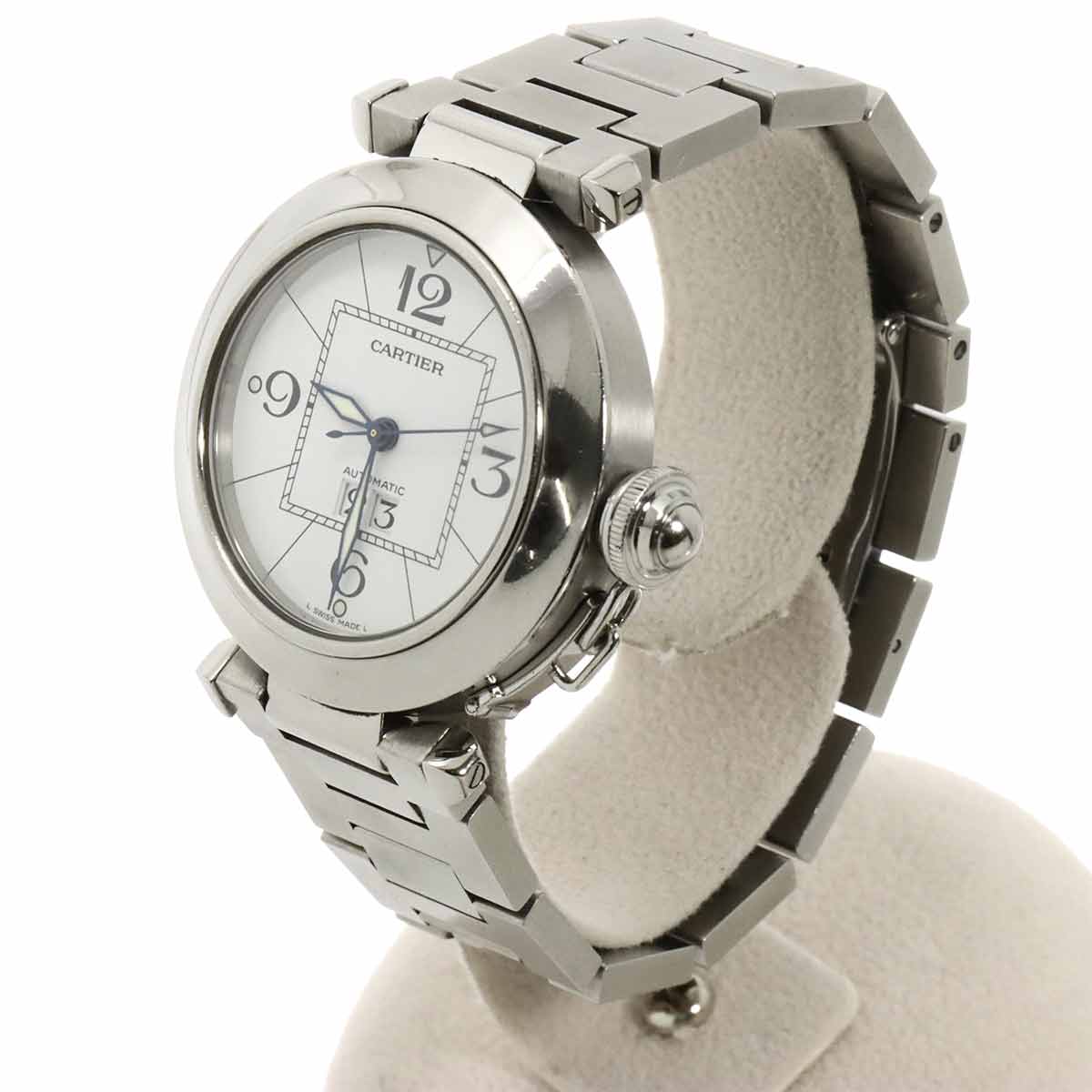 PashaC Bigdate W31055M7 Automatic Date White Dial Boys Watch
