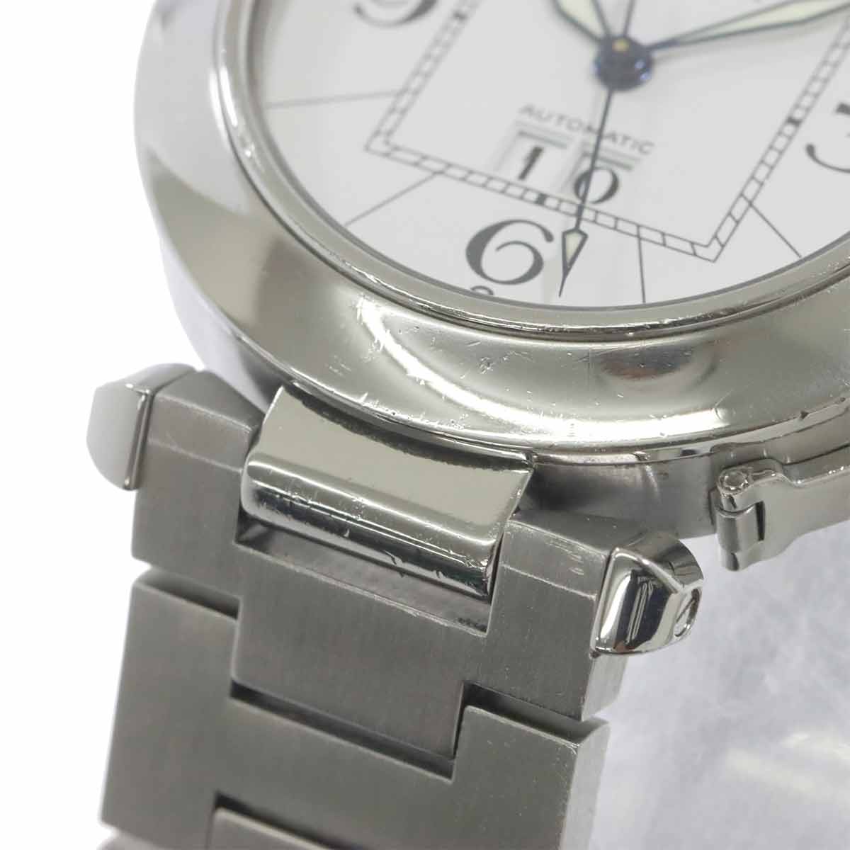 PashaC Bigdate W31055M7 Automatic Date White Dial Boys Watch