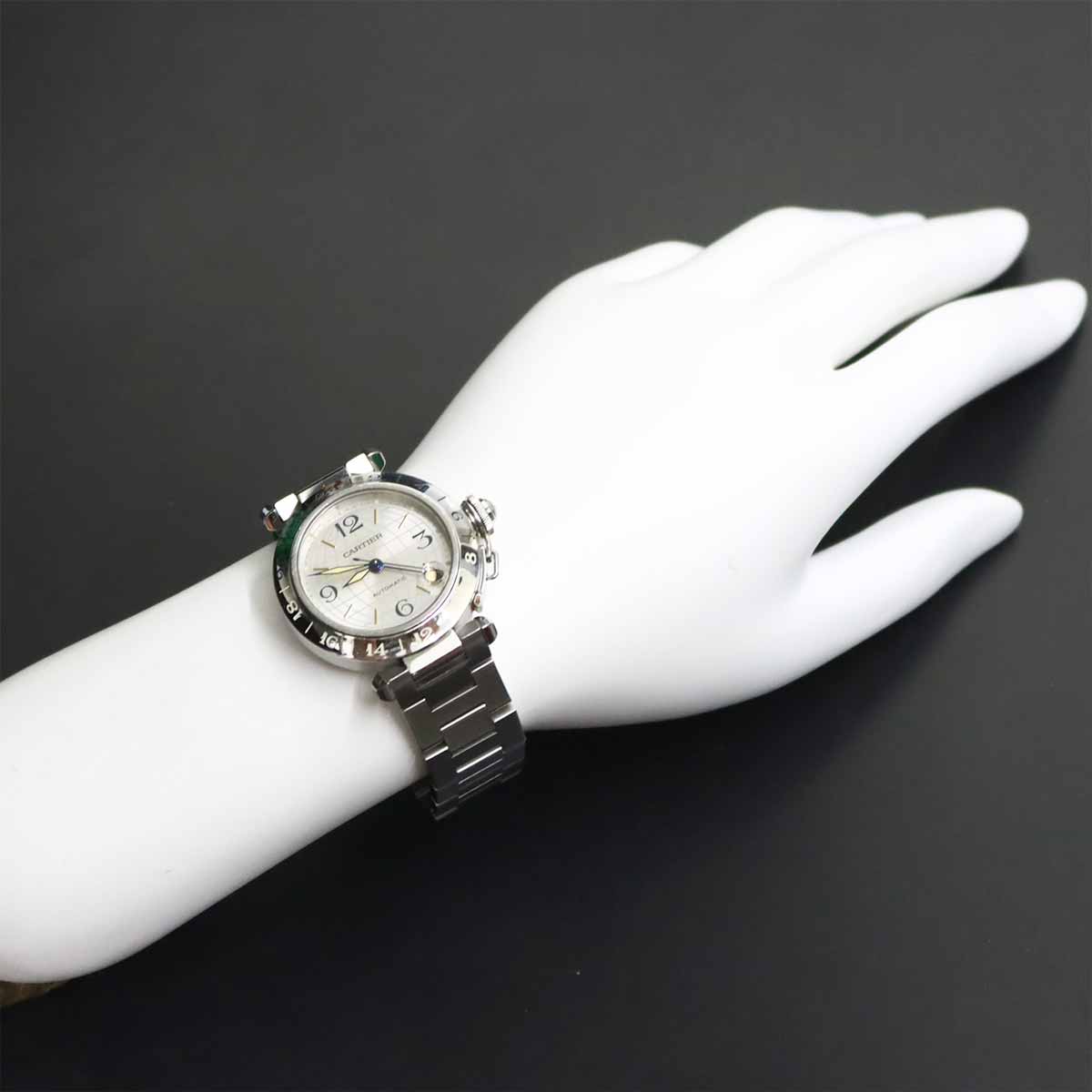 PashaC Meridian GMT W31029M7 Automatic Silver Dial Boys