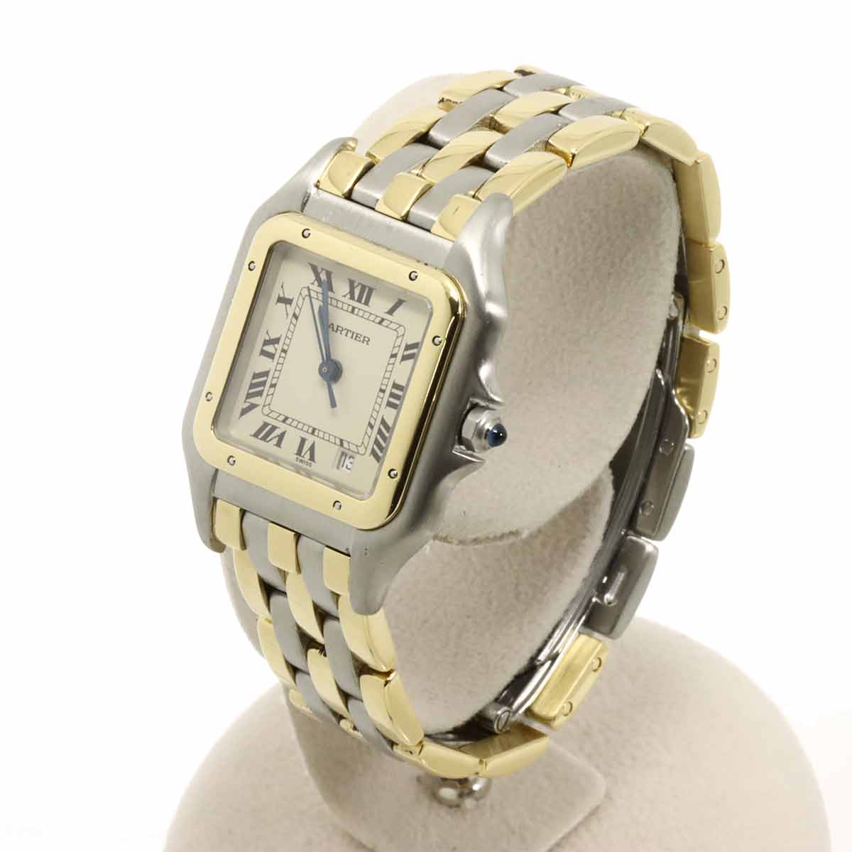Panthere MM 3Row 83083244 YG Quartz Date Cream Dial Boys