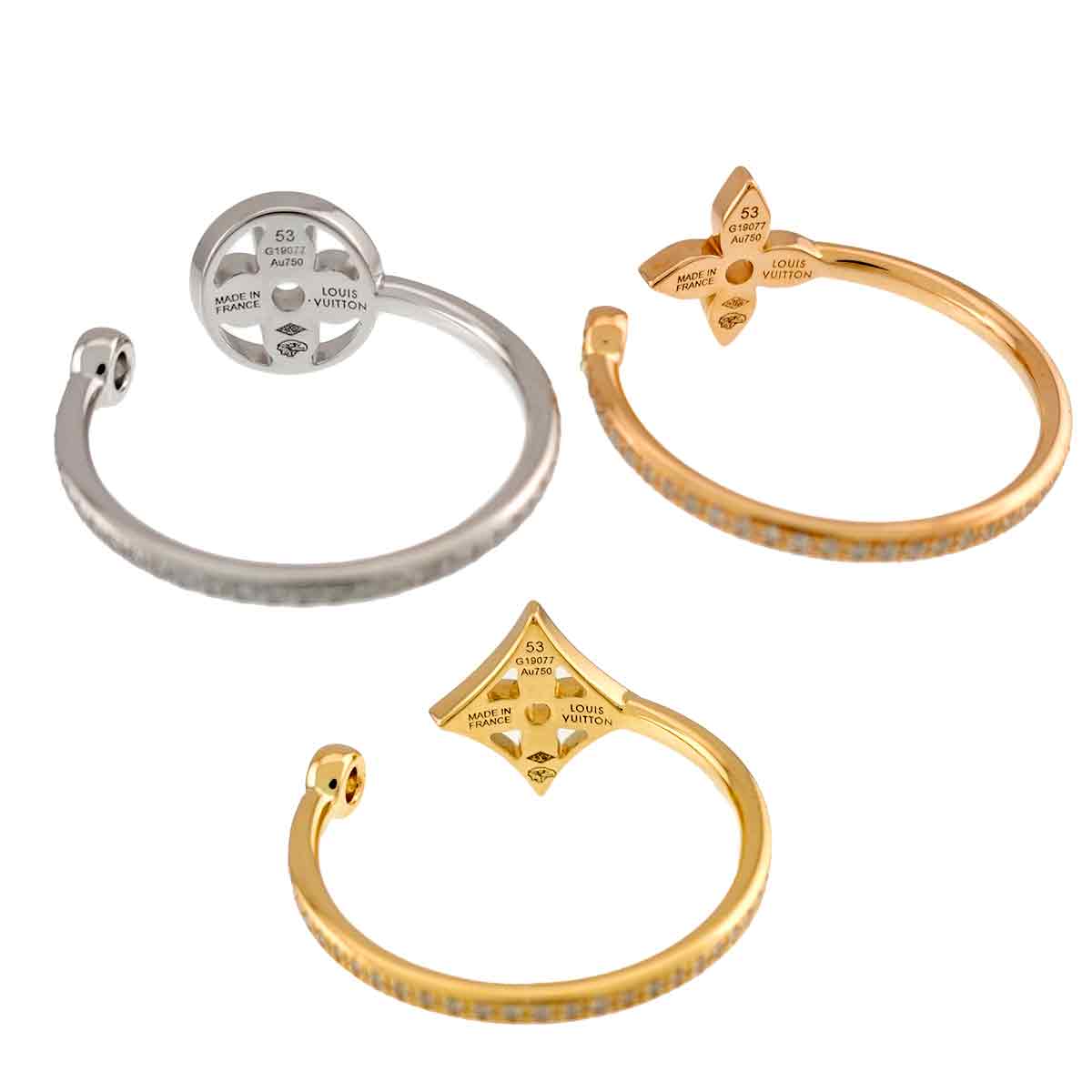 Idylle Blossom Ring Diamond 18K Size53 6.25-6.5US