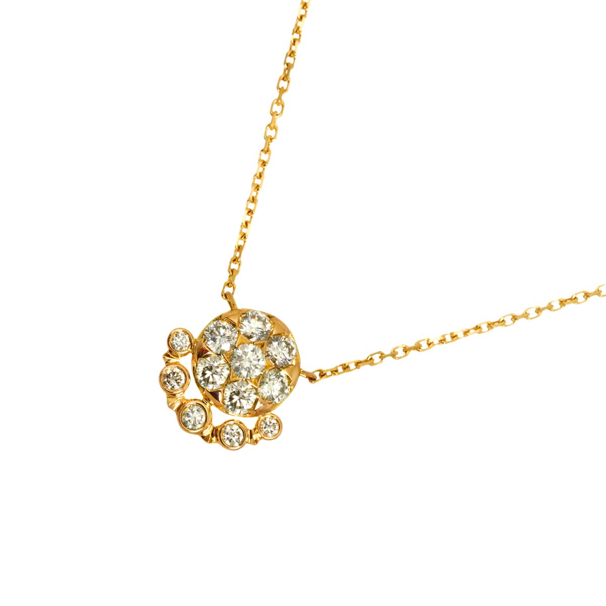 Etincelle de Diamond Necklace 18K Pink Gold 750
