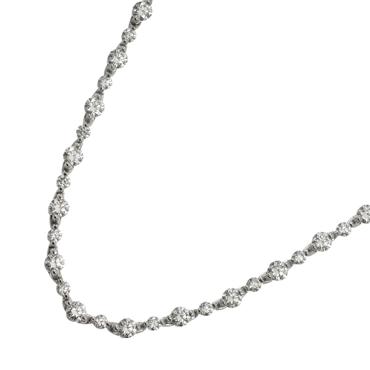 Diamond 5.00ct Necklace Pt