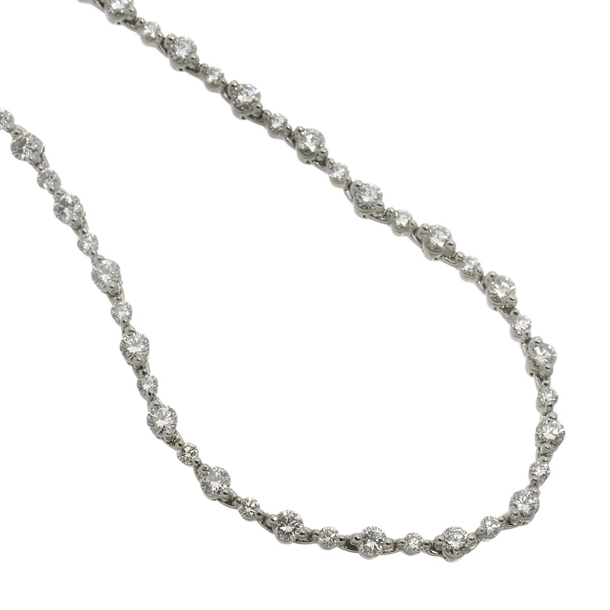 Diamond 5.00ct Necklace Pt