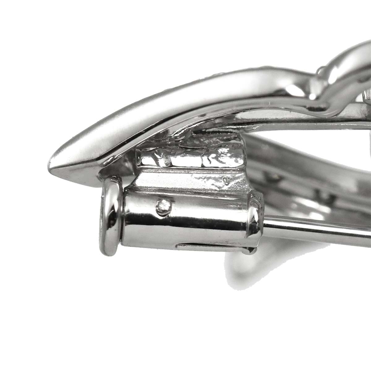 Diamond 0.97ct Brooch 18K White Gold 750