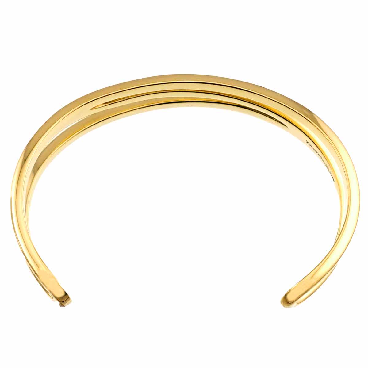 Open Bangle Bracelet 18K Yellow Gold 750