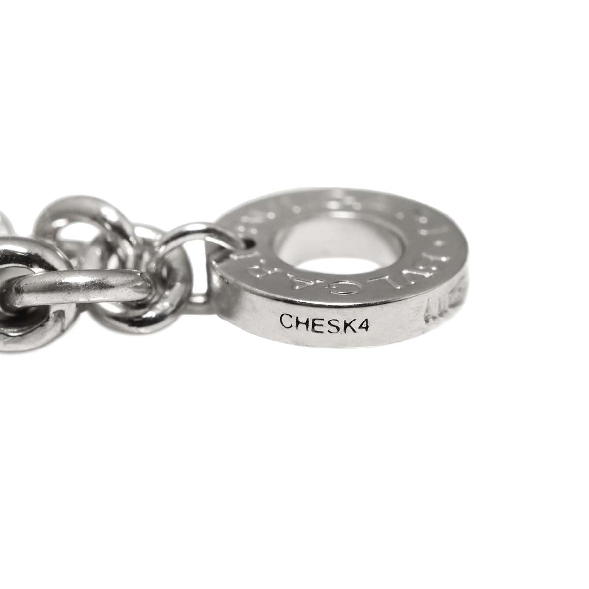 Chain Necklace 18K White Gold 750