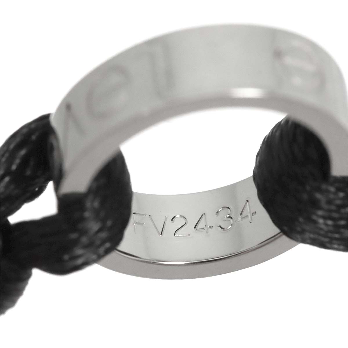 Love Charity Bracelet 18K White Gold 750