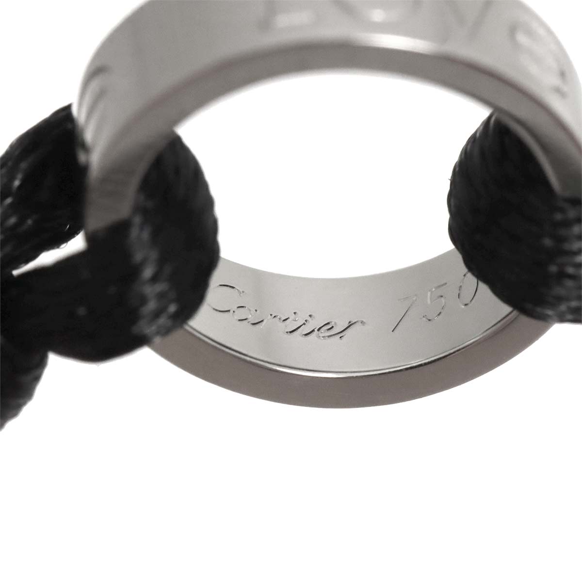 Love Charity Bracelet 18K White Gold 750