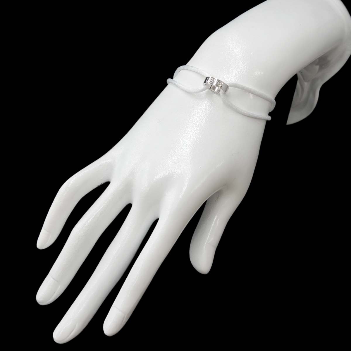Love Charity Bracelet 18K White Gold 750