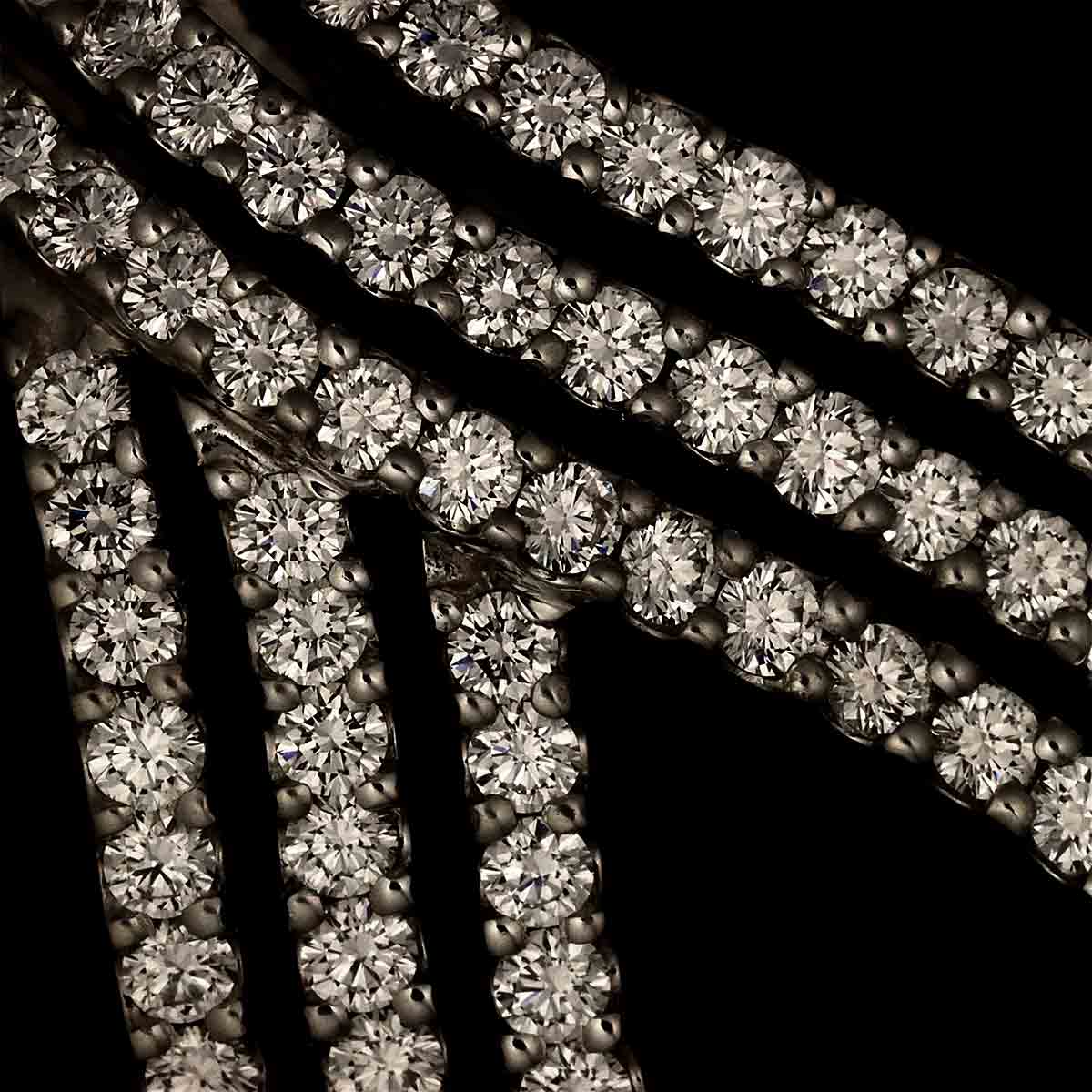 Diamond 2.36ct Pendant Top K18 WG 750