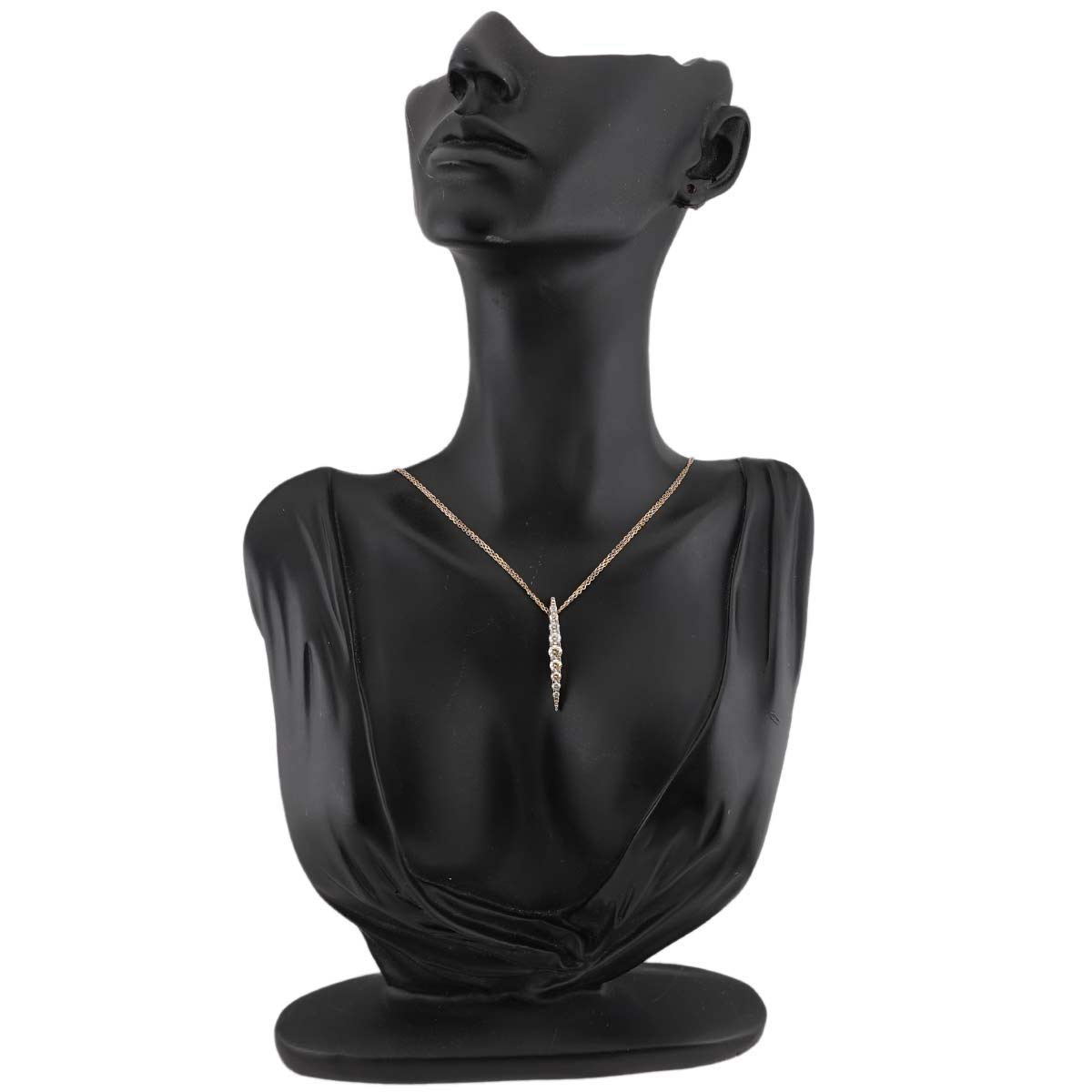 Brown Diamond 1.00ct Necklace 18K Brown Gold 750