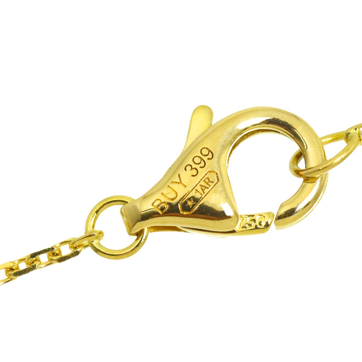 AMULETTE MOP Diamond Necklace 18K YG 750