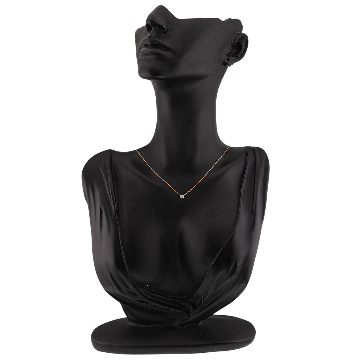 Diamond Necklace 18K Pink Gold 750
