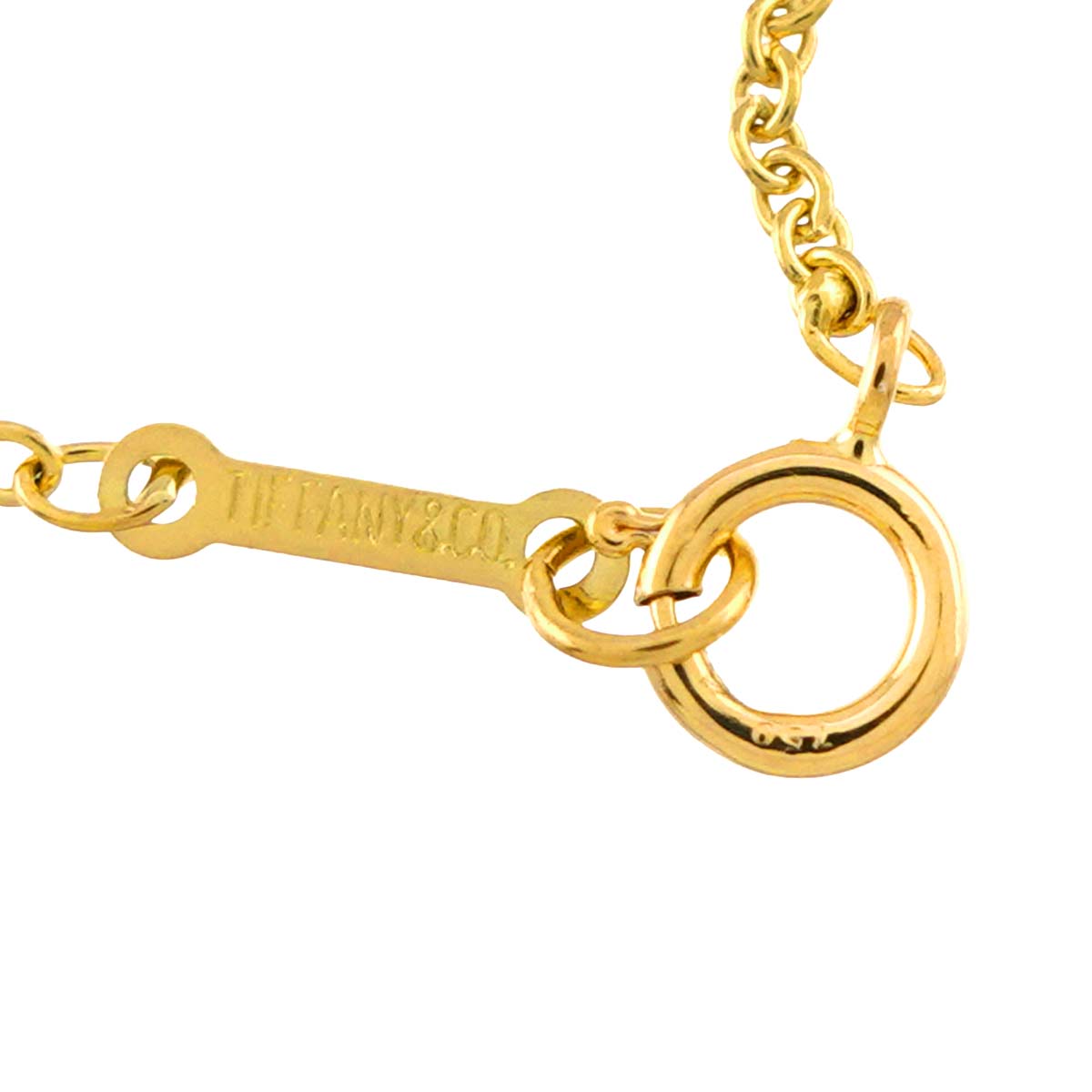 Bean Necklace 18K Yellow Gold 750
