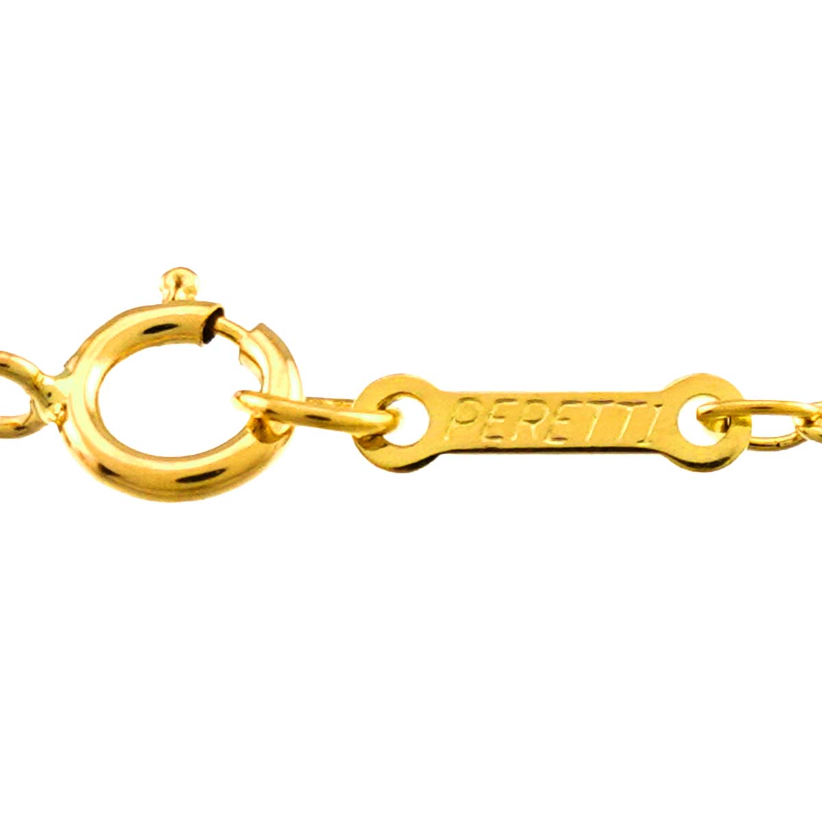 Bean Necklace 18K Yellow Gold 750