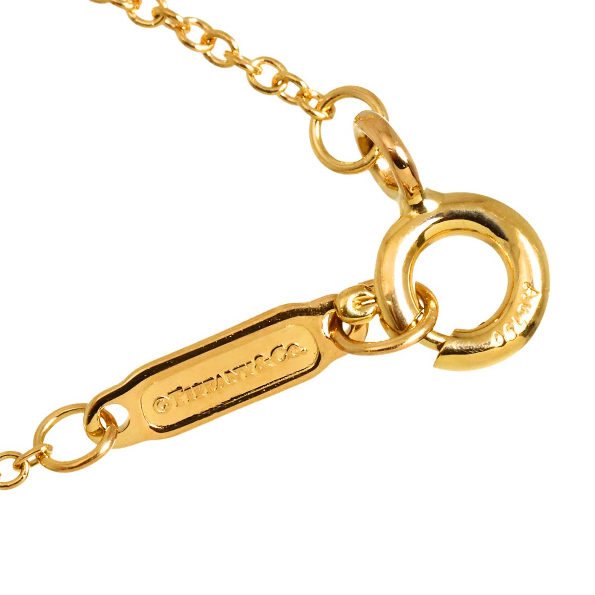Victoria MM Diamond Necklace 18K Pink Gold 750