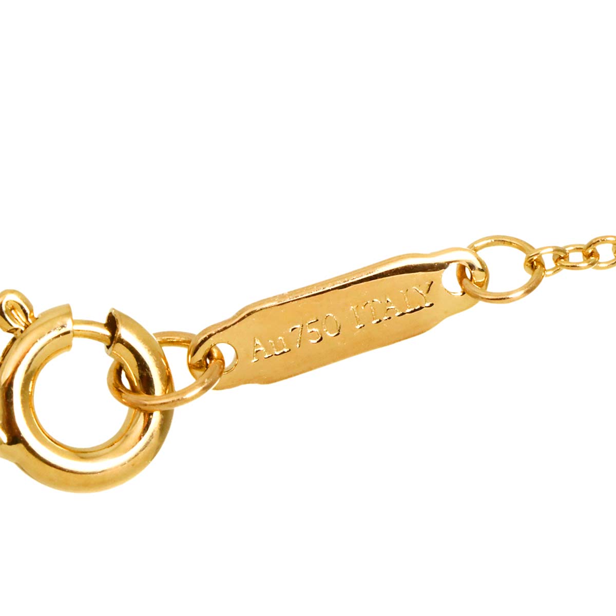 Victoria MM Diamond Necklace 18K Pink Gold 750