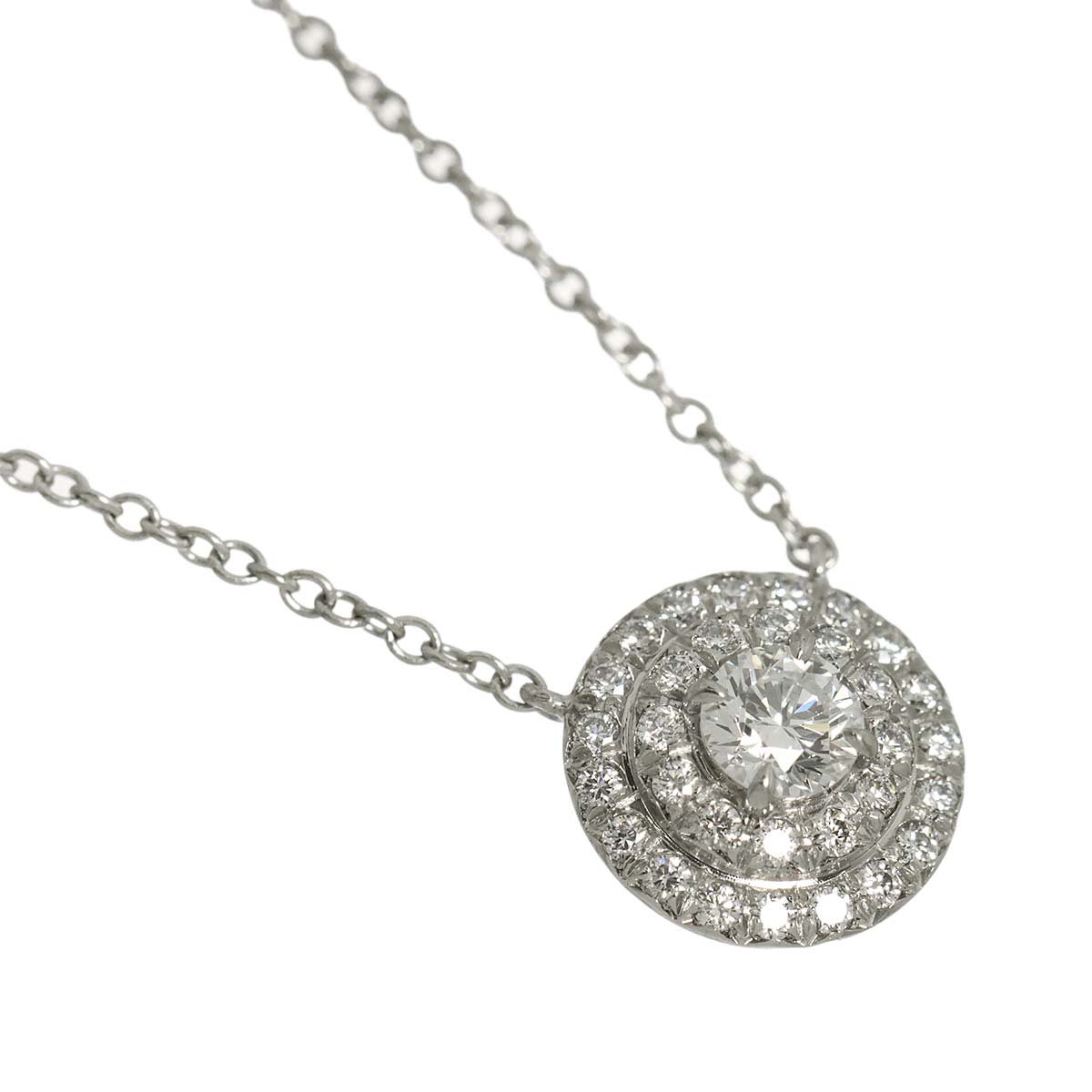 Soleste Diamond Necklace Platinum