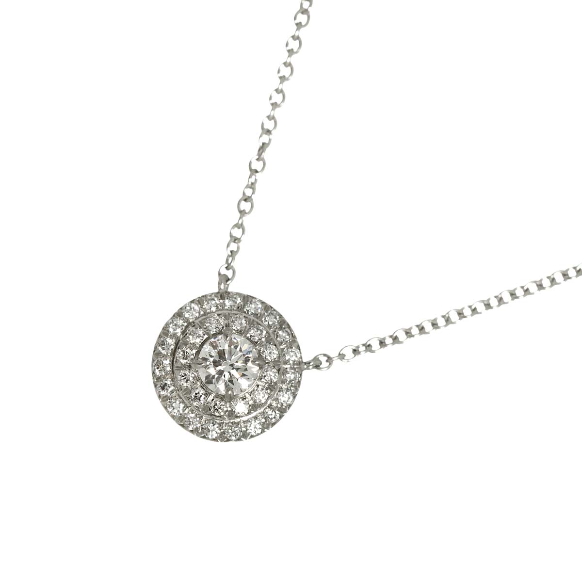 Soleste Diamond Necklace Platinum