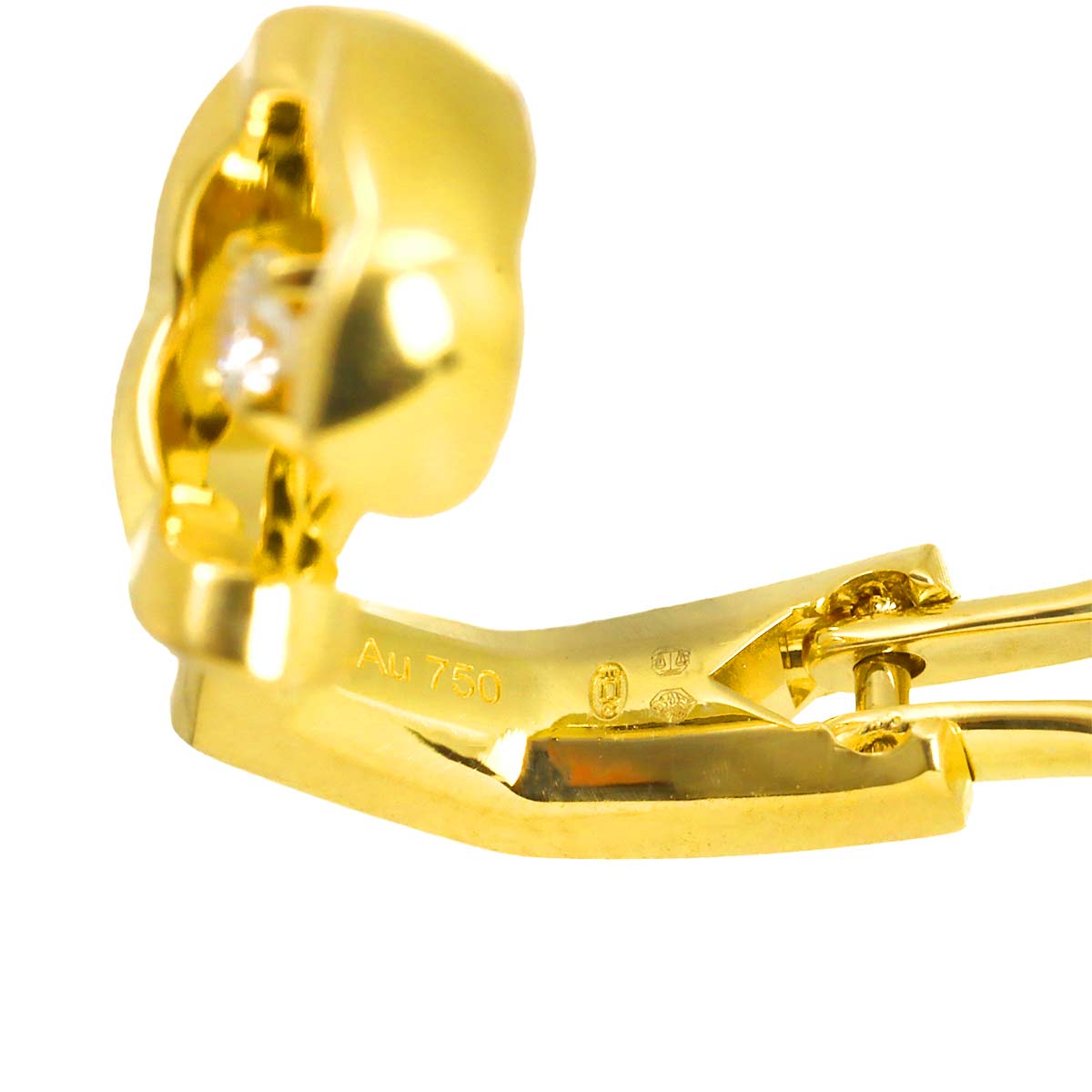 Coco Crush Diamond Earring Clip on 18K YG 750 One Piece only