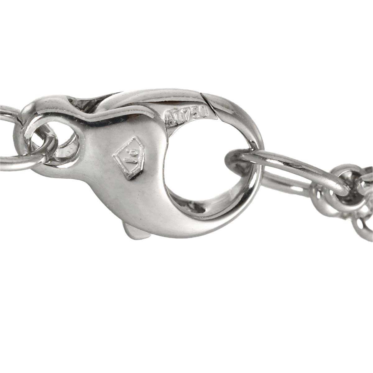 Lime Light Rose Diamond ceramic Necklace 18K WG 750