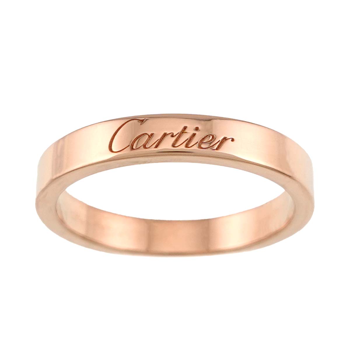 C de Ring 18K Pink Gold 750 Size51 5.5-5.75(US)