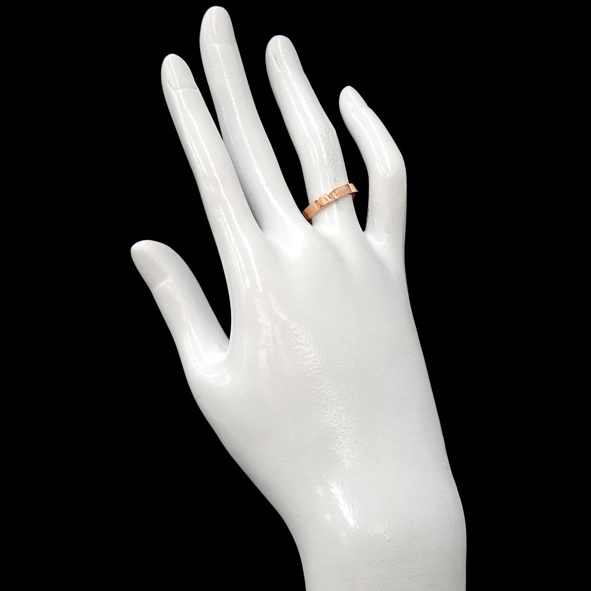 C de Ring 18K Pink Gold 750 Size51 5.5-5.75(US)