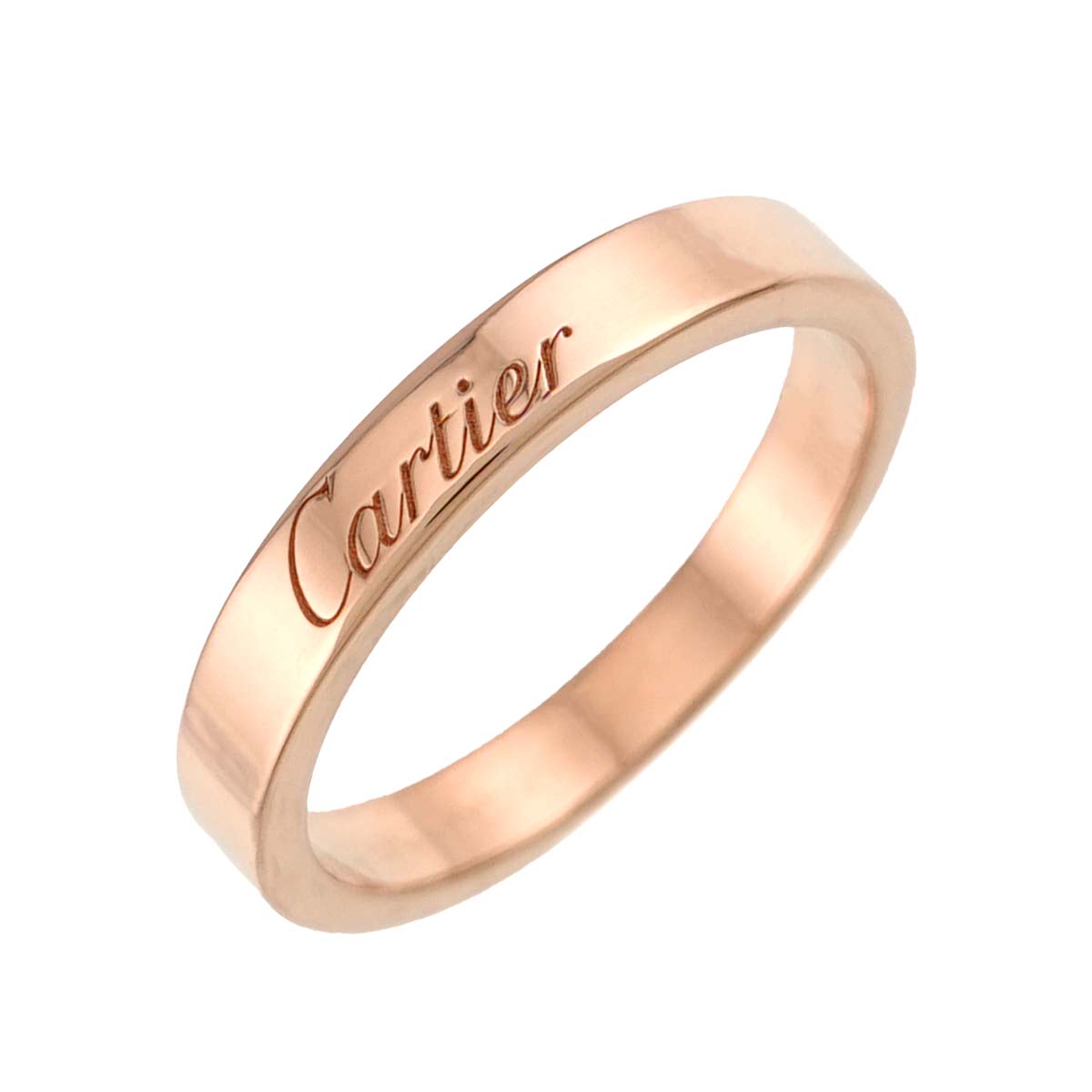 C de Ring 18K Pink Gold 750 Size51 5.5-5.75(US)