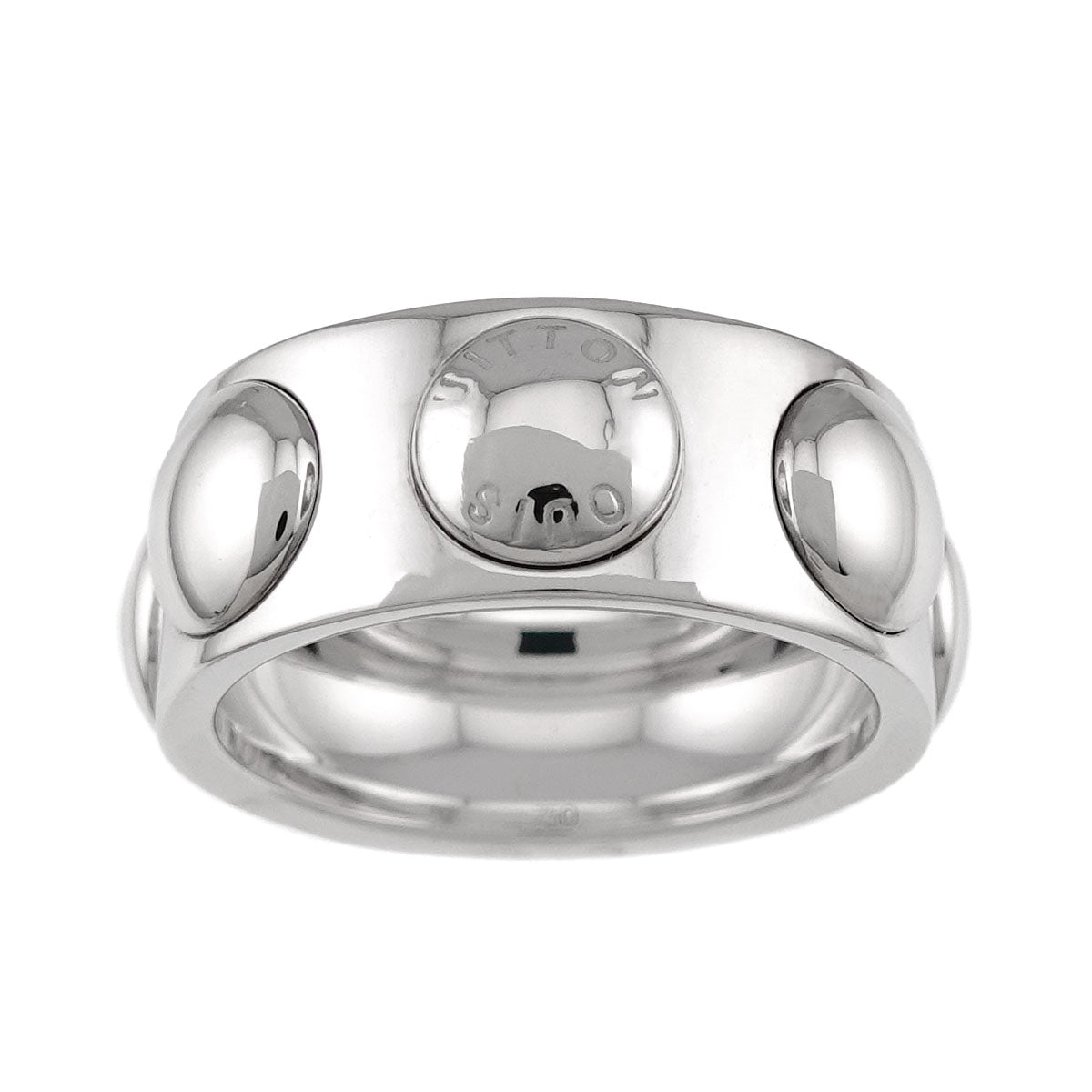 Grand Bague Ring 18K WG 750 size64 10.5-10.75(US)